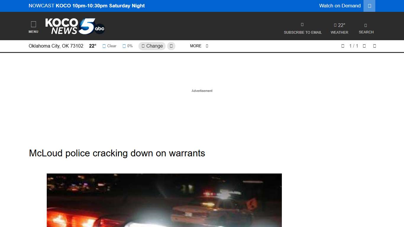 McLoud police cracking down on warrants