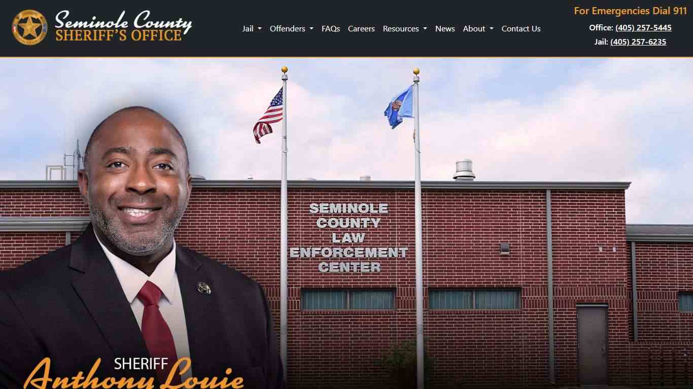 Seminole Sheriff Office Oklahoma