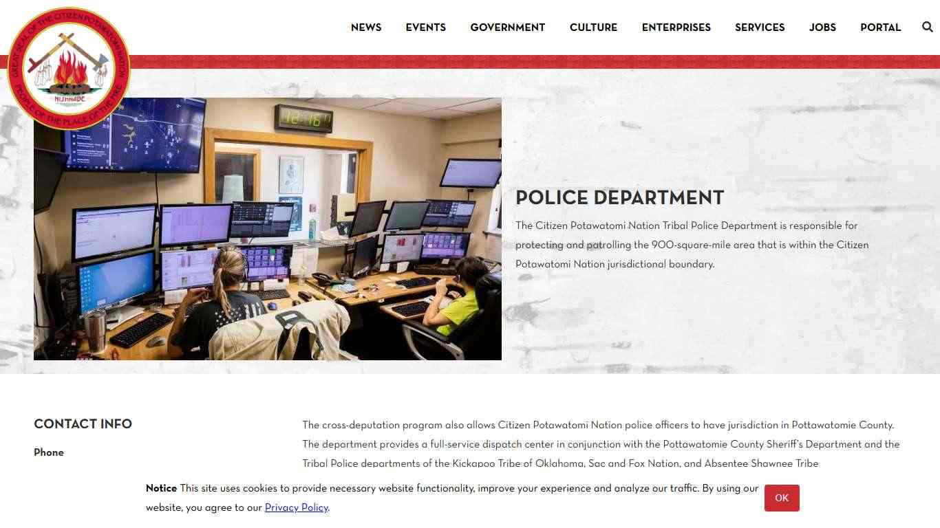Police Department - Potawatomi.org